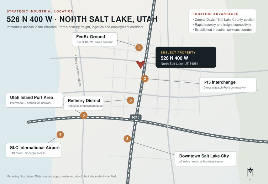More Photos Of 526 N 400 W, North Salt Lake Office For Sale