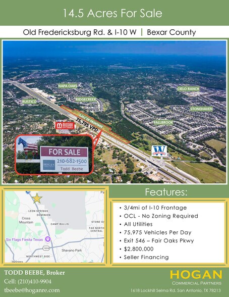 Primary Photo Of 27260 Interstate 10 W, Boerne Land For Sale