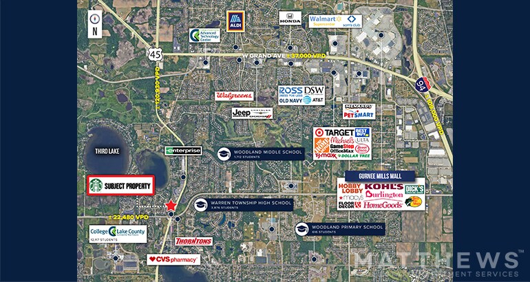 More Photos Of 34354 N US Highway 45, Third Lake Freestanding For Sale