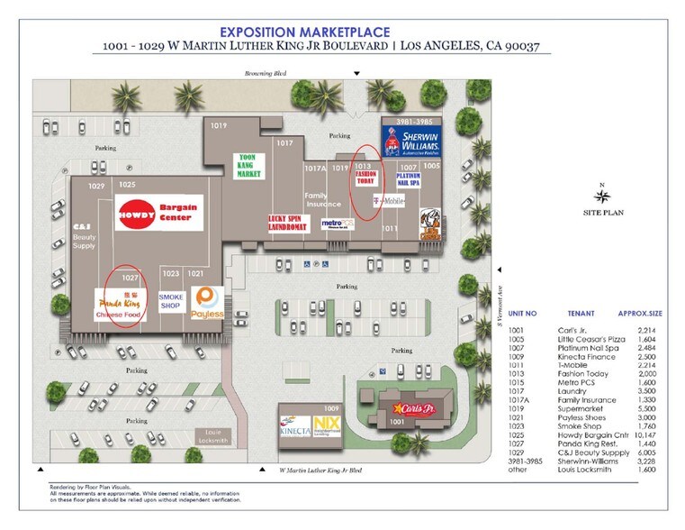 More Photos Of 1007-1023 W Martin Luther King Jr Blvd, Los Angeles Unknown For Lease