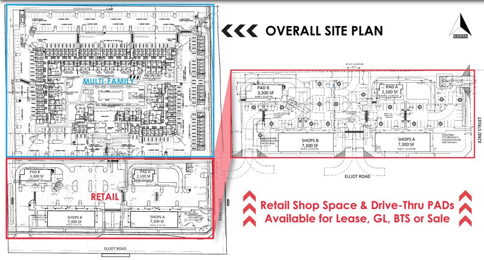 More Photos Of NWC of 82nd St & Elliot Rd, Mesa Unknown For Lease