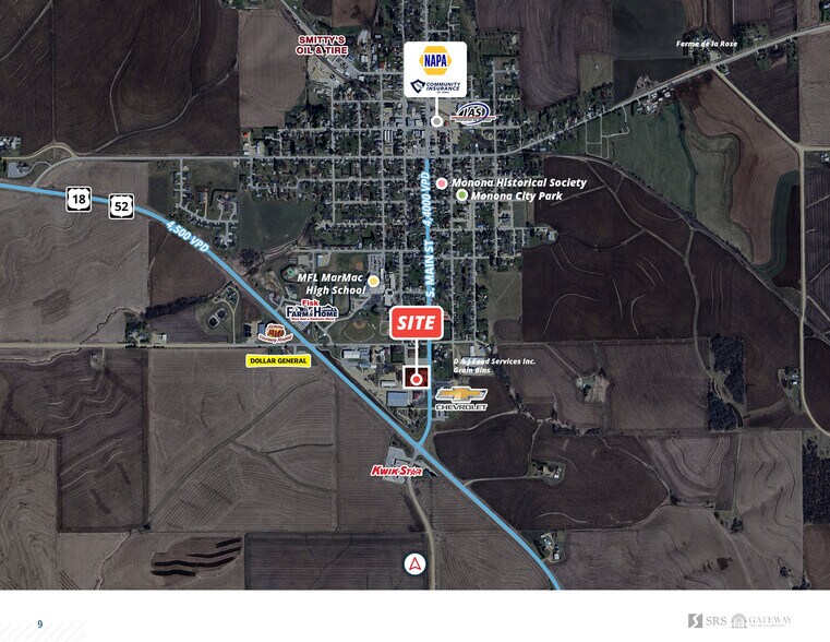 More Photos Of 808 S Main St, Monona Service Station For Lease
