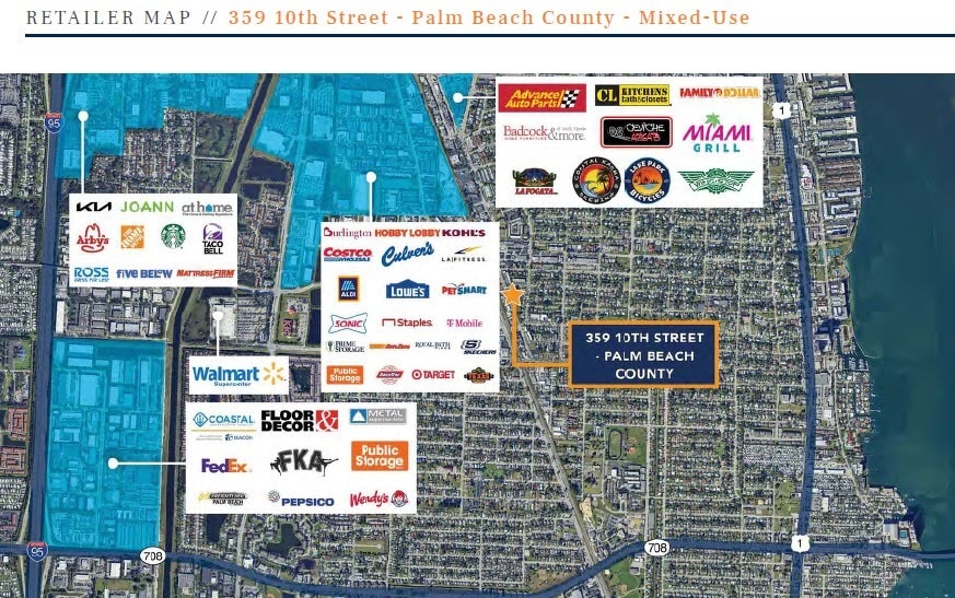 More Photos Of 359 10th St, West Palm Beach Storefront Retail Office For Sale