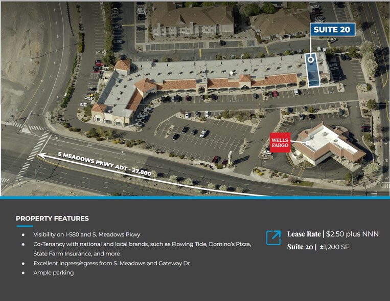 More Photos Of 465 S Meadows Pky, Reno General Retail For Lease