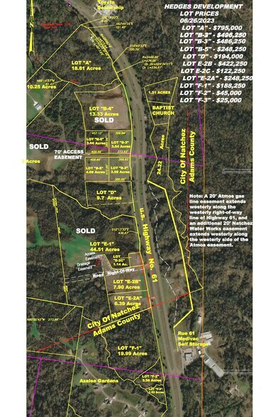 More Photos Of 000E-2 Highway 61, Natchez Land For Sale