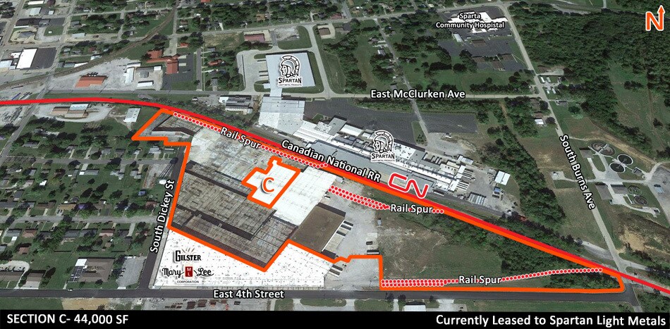 More Photos Of South Dickey St, Sparta Manufacturing For Lease