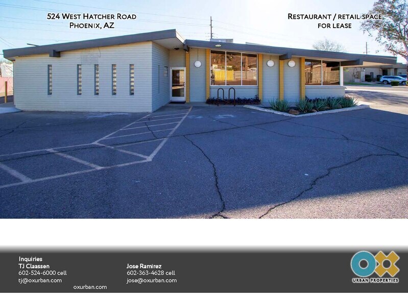 More Photos Of 524 W Hatcher Rd, Phoenix General Retail For Sale