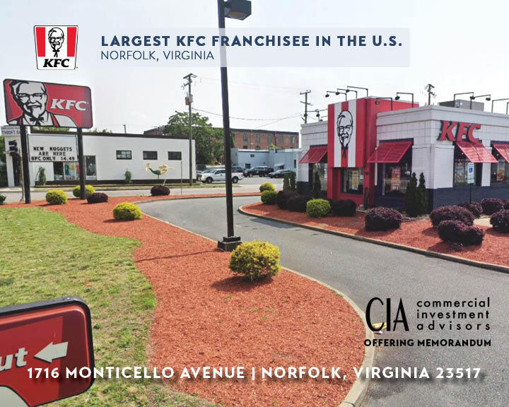 Primary Photo Of 1716 Monticello Ave, Norfolk Fast Food For Sale