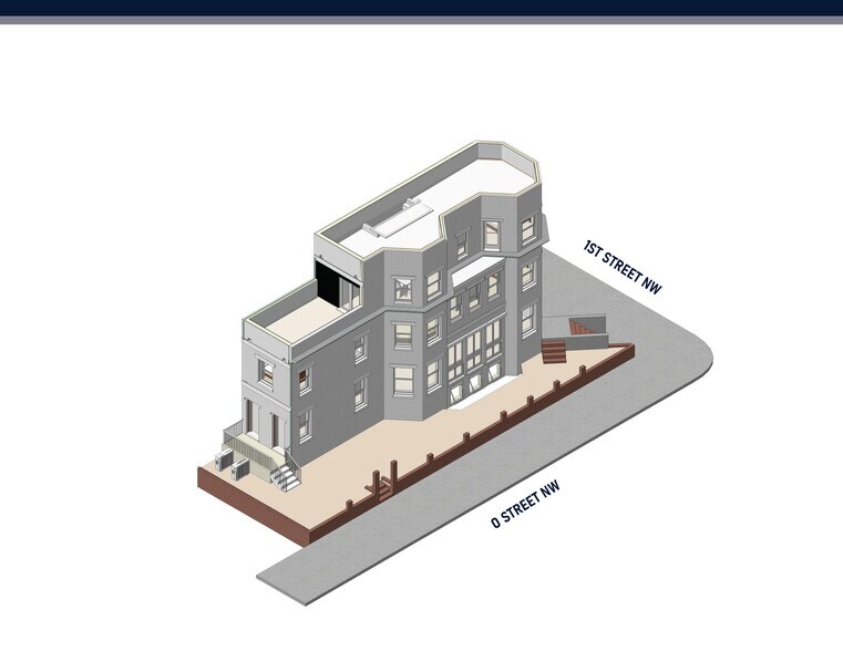 More Photos Of 90 O St NW, Washington Storefront Retail Residential For Sale