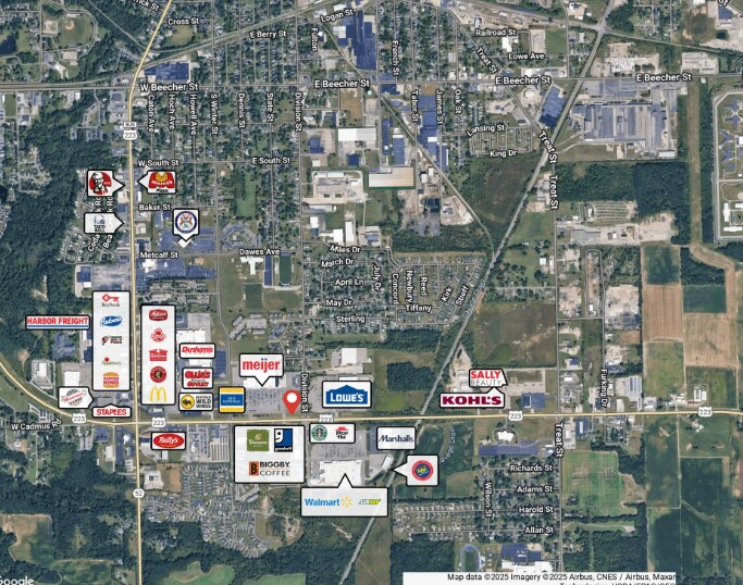 More Photos Of 2000 E US-223, Adrian Land For Lease