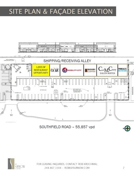 More Photos Of 26710-26780 Southfield Rd, Lathrup Village Storefront Retail Office For Lease