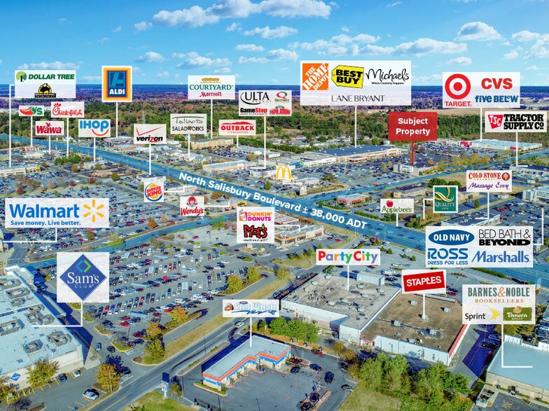 More Photos Of 105 E North Pointe Dr, Salisbury Freestanding For Sale