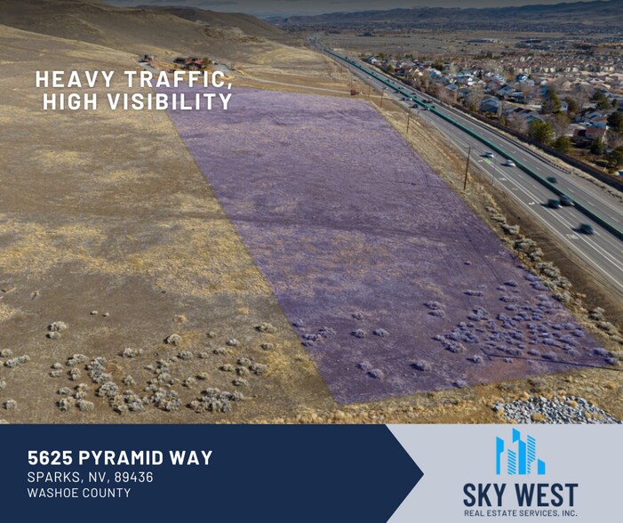 More Photos Of 5625 Pyramid Way, Sparks Land For Sale