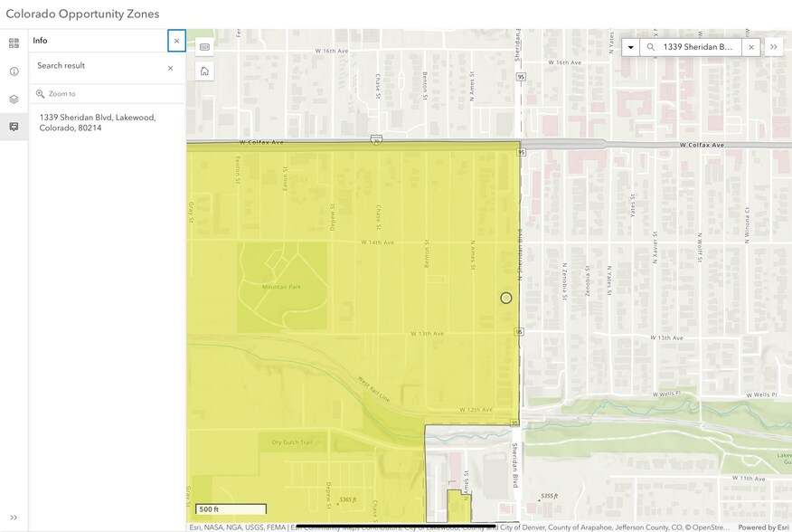 More Photos Of 1339 Sheridan Blvd, Lakewood Land For Sale