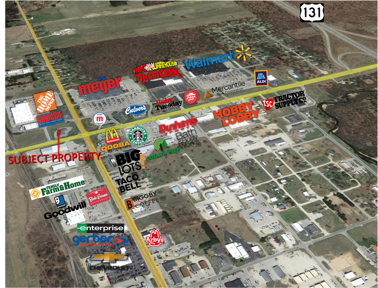 More Photos Of 3970 US Highway 131 S, Cadillac Storefront For Lease