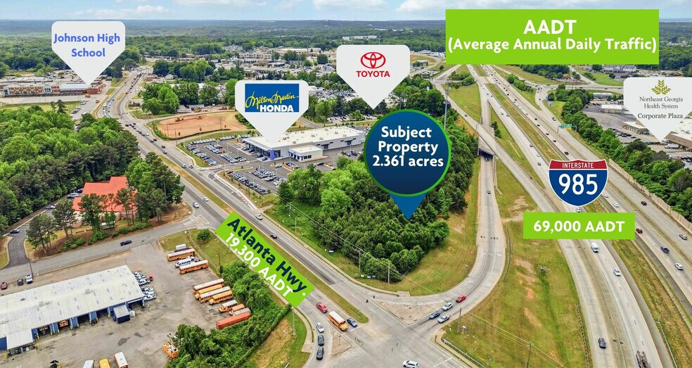 More Photos Of 2926 Atlanta Hwy, Gainesville Land For Sale