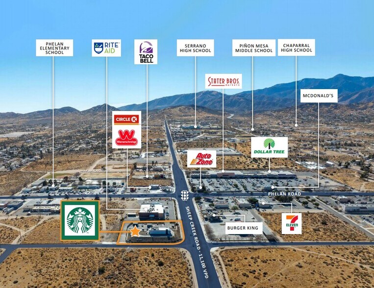 More Photos Of 9775 Sheep Creek rd, Phelan Freestanding For Sale