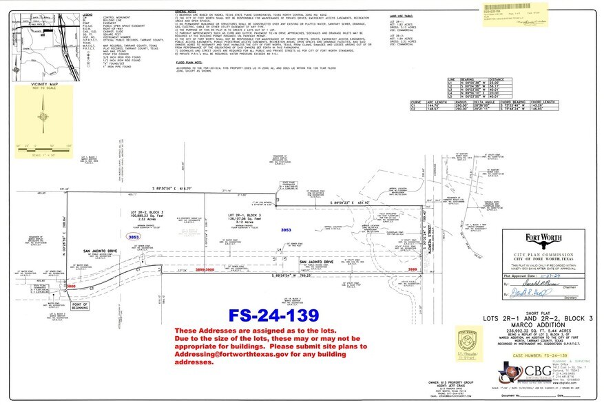More Photos Of 3851 San Jacinto dr, Fort Worth Land For Sale