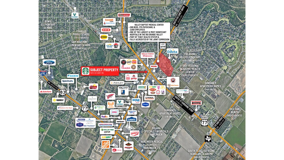 More Photos Of 1521 N Ed Carey Dr, Harlingen Freestanding For Sale