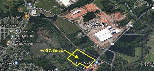 More Photos Of 00 Highway 29, Anderson Land For Sale