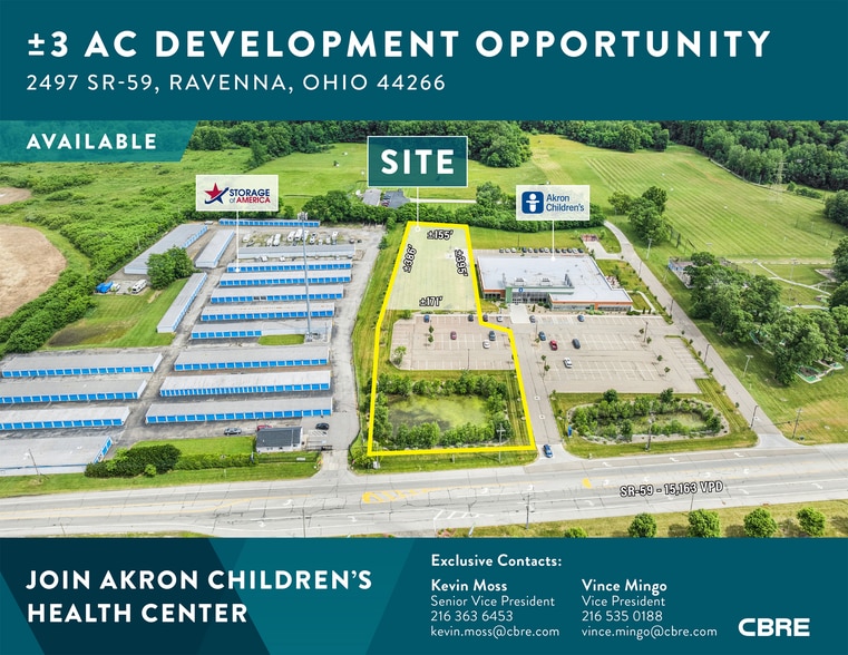 Primary Photo Of 2497 Ohio 59, Ravenna Land For Sale