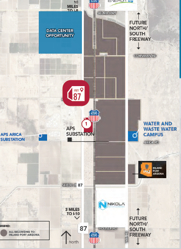 Primary Photo Of south of hanna rd hwy 87, Eloy Land For Sale