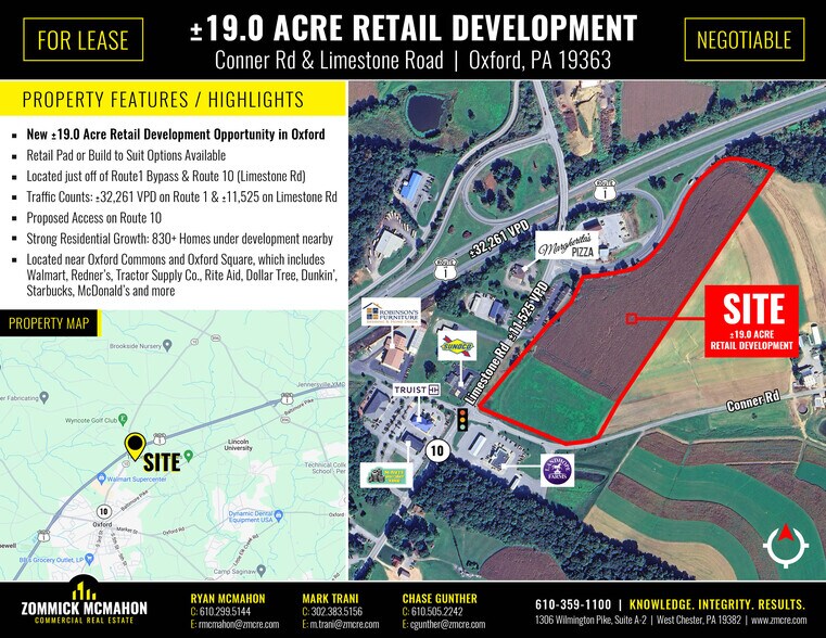 Primary Photo Of 202 Connor Rd, Oxford Land For Lease