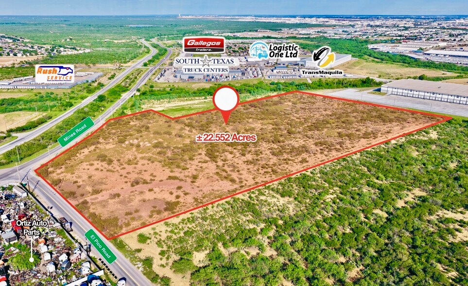 Primary Photo Of 0000 El Pico Rd, Laredo Land For Sale