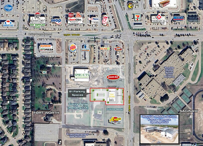 More Photos Of 8625 Old Decatur Rd, Fort Worth Restaurant For Sale