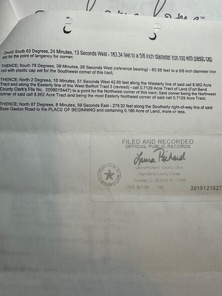 More Photos Of 16337 W Bellfort St, Sugar Land Land For Sale