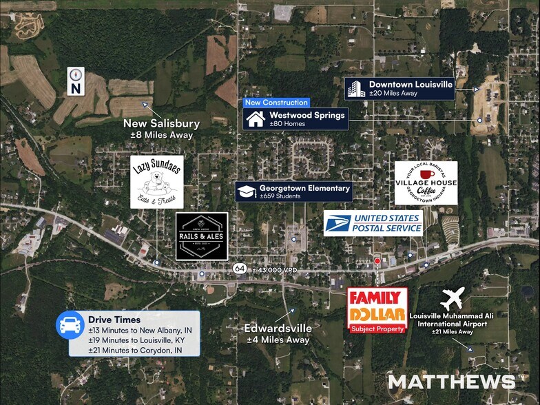 More Photos Of 8390 State Road 64, Georgetown Freestanding For Sale