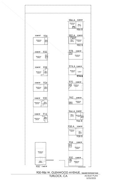 More Photos Of 920 W Glenwood Ave, Turlock Warehouse For Lease