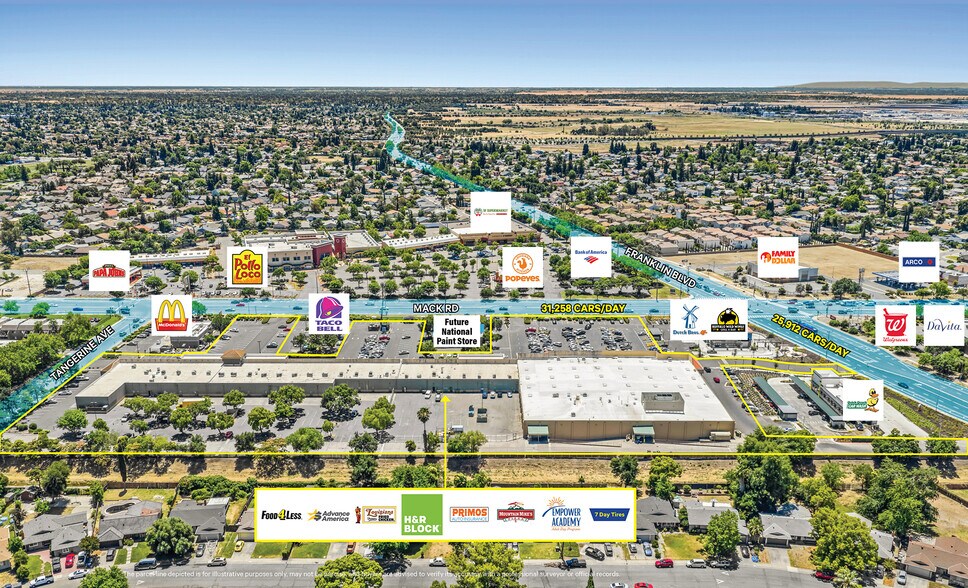 Primary Photo Of 4551-4701 Mack Rd, Sacramento Storefront For Sale
