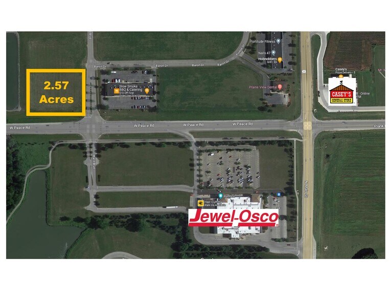 Primary Photo Of Peace Rd @ Ward Boulevard, Sycamore Land For Sale