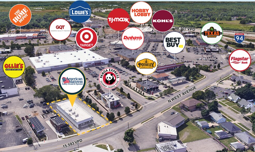 Primary Photo Of 1514 N West Ave, Jackson General Retail For Sale