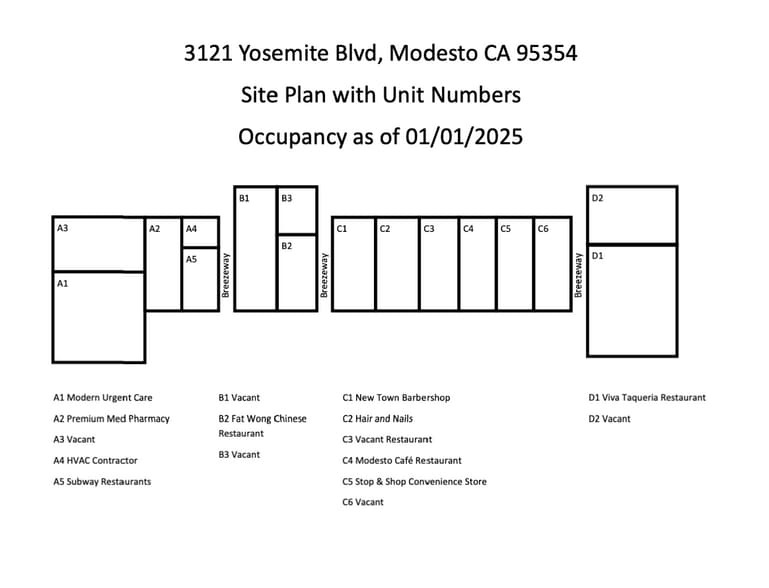More Photos Of 3121 Yosemite Blvd, Modesto Unknown For Lease