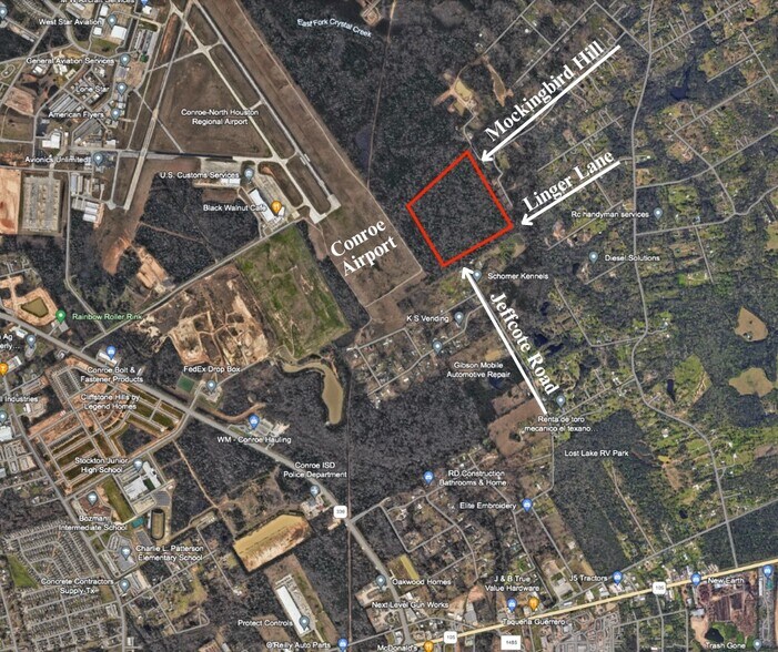 More Photos Of 0 Mockingbird Hill, Conroe Land For Sale