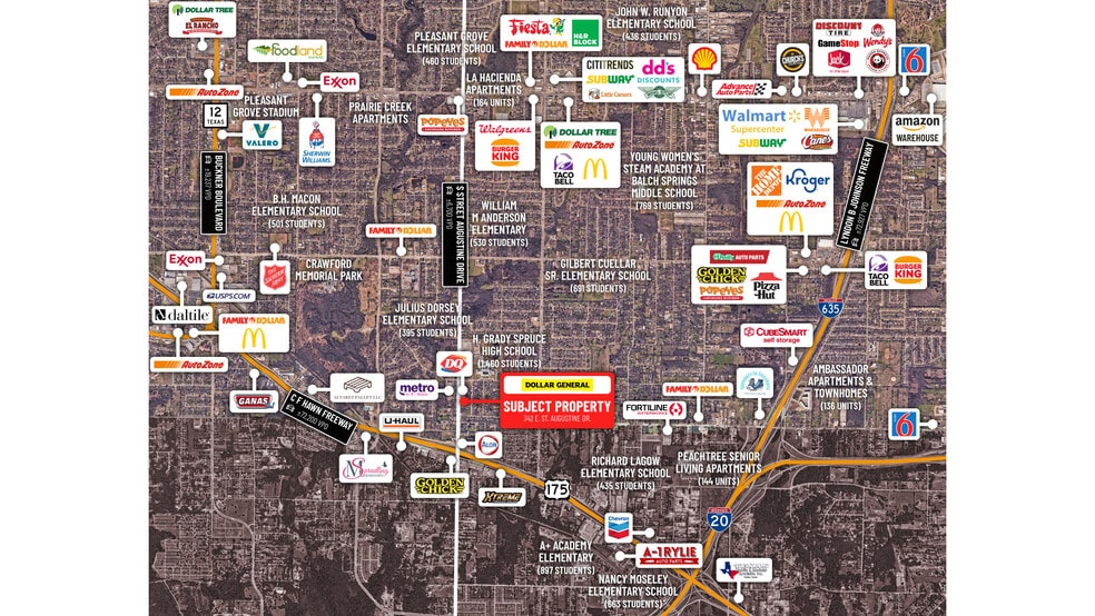 More Photos Of 342 E. St. Augustine dr, Dallas Supermarket For Sale