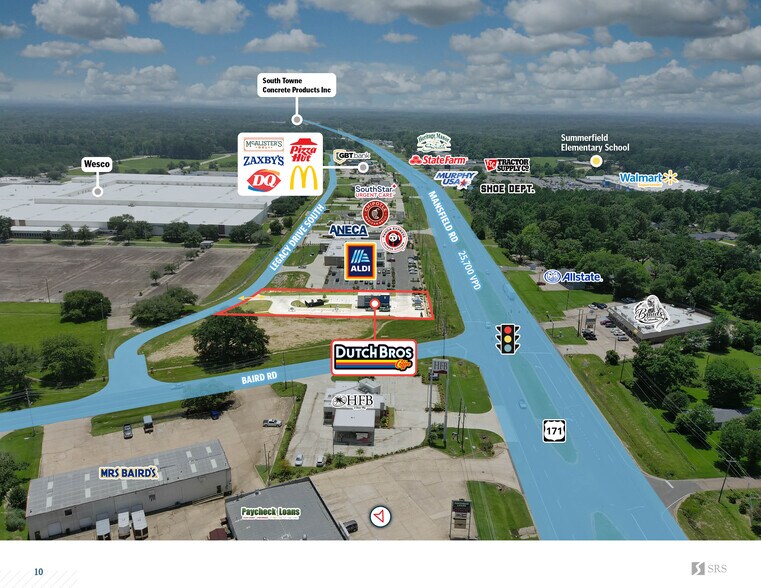 More Photos Of 9501 Mansfield Road Ln, Shreveport Fast Food For Sale