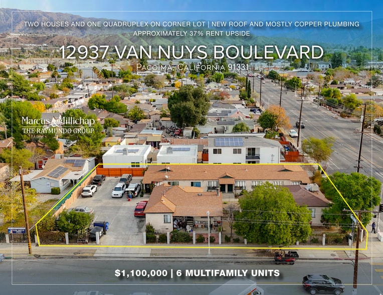 Primary Photo Of 12937 Van Nuys Blvd, Pacoima Apartments For Sale