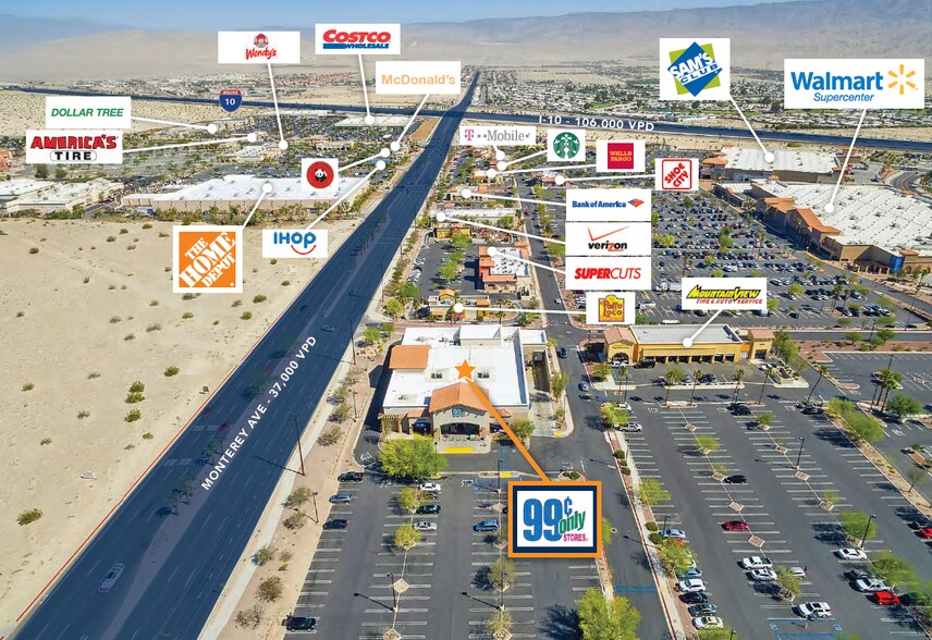 More Photos Of 34660 Monterey Ave, Palm Desert General Retail For Sale