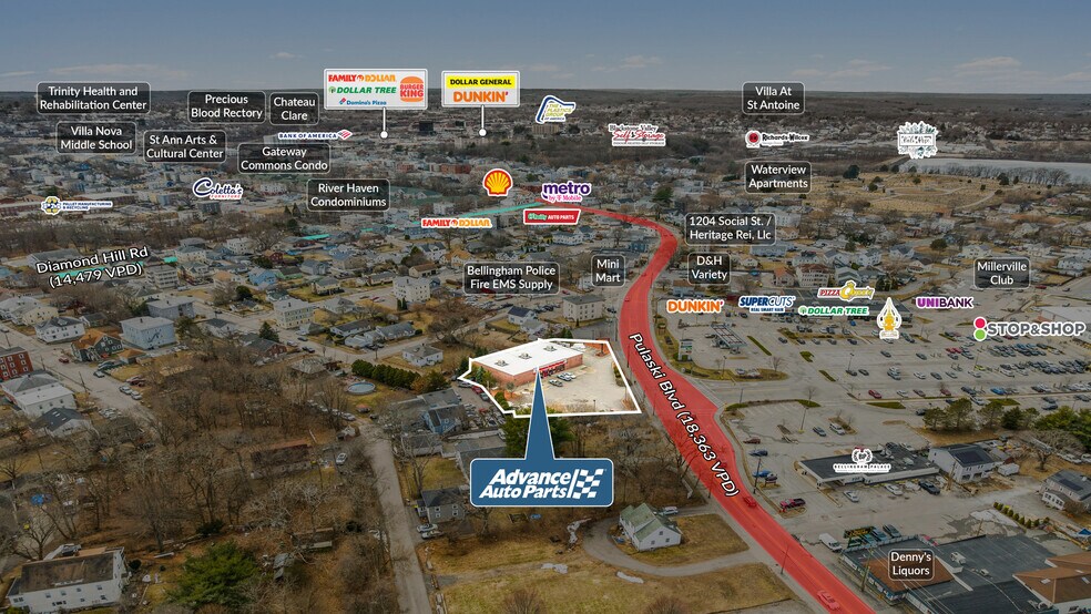 More Photos Of 45 Pulaski Blvd, Bellingham Freestanding For Sale