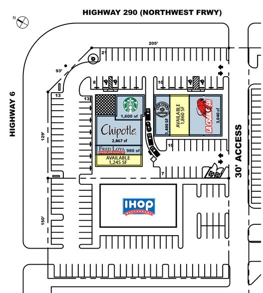 More Photos Of 19841-19865 US 290 Hwy, Houston Unknown For Lease