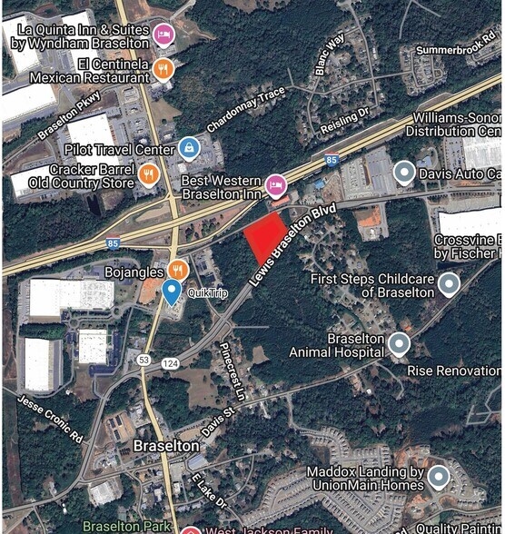 Primary Photo Of 000 Hwy 124 & Zion Church Rd, Braselton Land For Sale