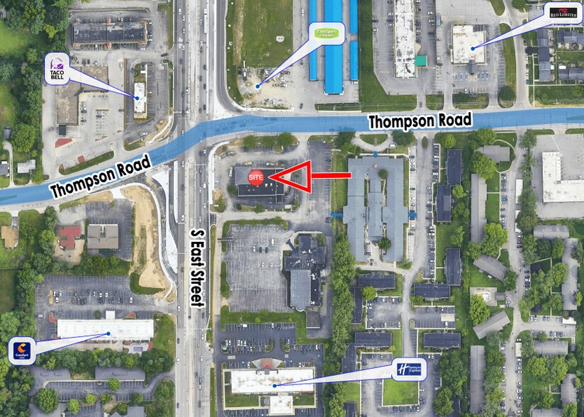 Primary Photo Of 505 E Thompson Rd, Indianapolis Drugstore For Lease