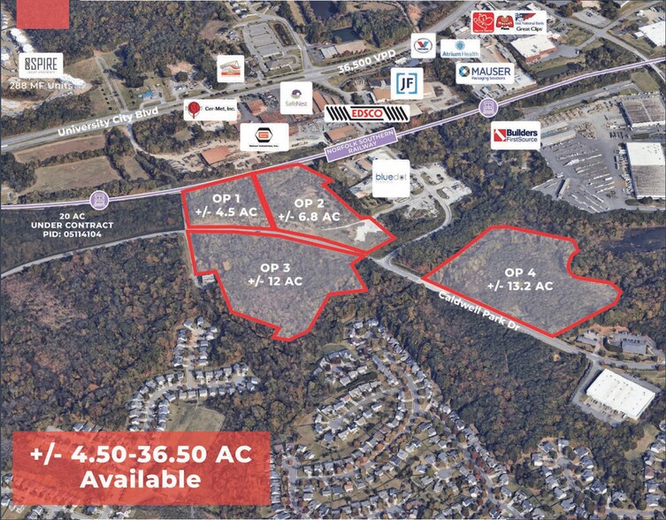 Primary Photo Of 6120 Caldwell Park Dr, Charlotte Land For Sale