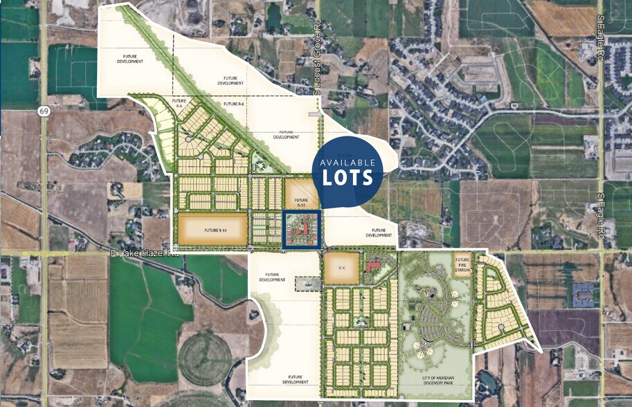 More Photos Of NWC Lake Hazel, Meridian Land For Sale