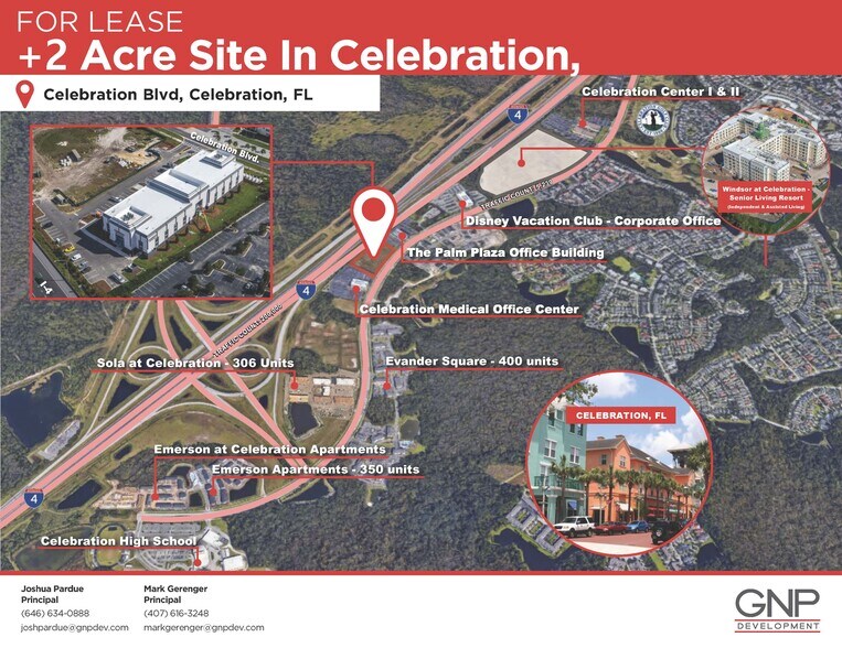 Primary Photo Of 1460 Celebration Blvd, Celebration Land For Lease