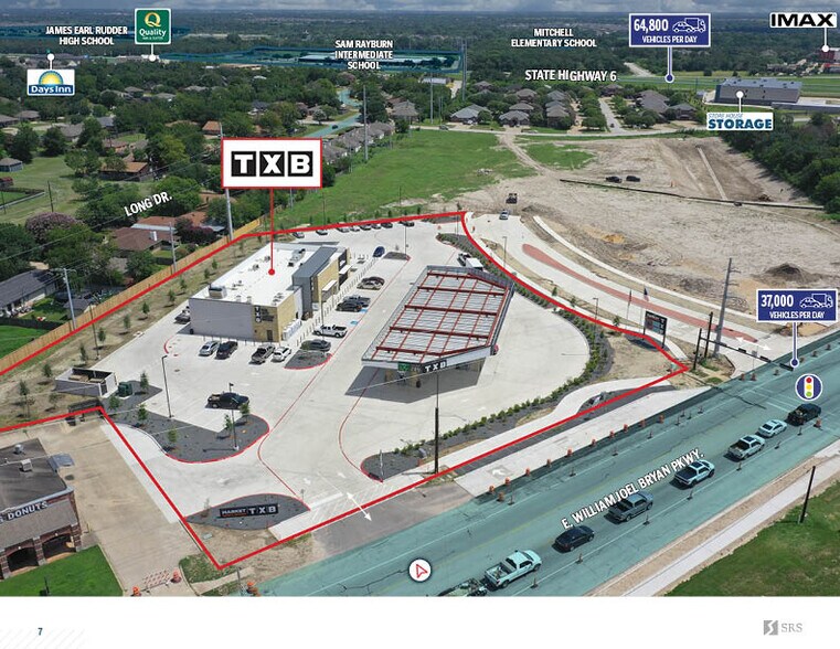 More Photos Of 2104 E William J Bryan Pky, Bryan Convenience Store For Sale