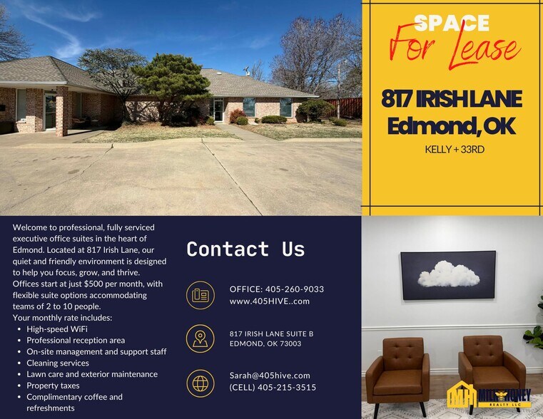 More Photos Of 817 Irish Ln, Edmond Office For Lease